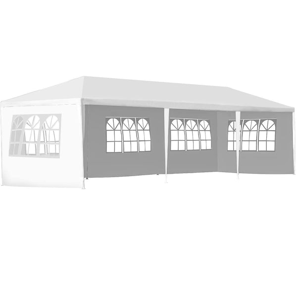 10'x30' Party Wedding Outdoor Patio Tent Canopy Heavy Duty Gazebo Pavilion -5